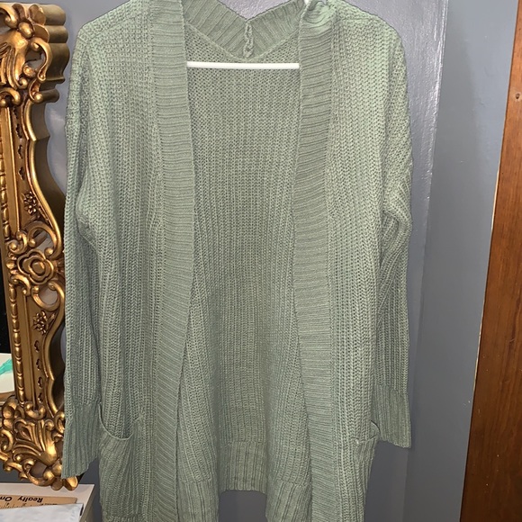 Sage Knit Cardigan - Picture 2 of 3